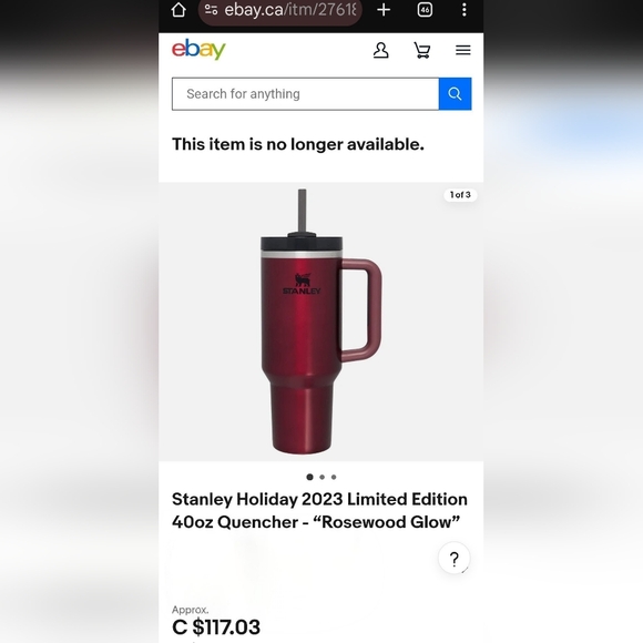 VHTF 🔥 Limited Edition Stanley Flowstate Quencher Rosewood Glow, 2023 Release - Picture 16 of 16